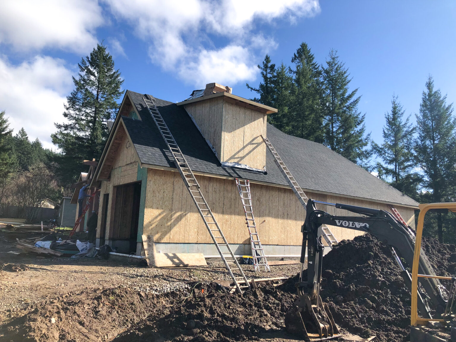 Custom Framing Roofing Home Exterior