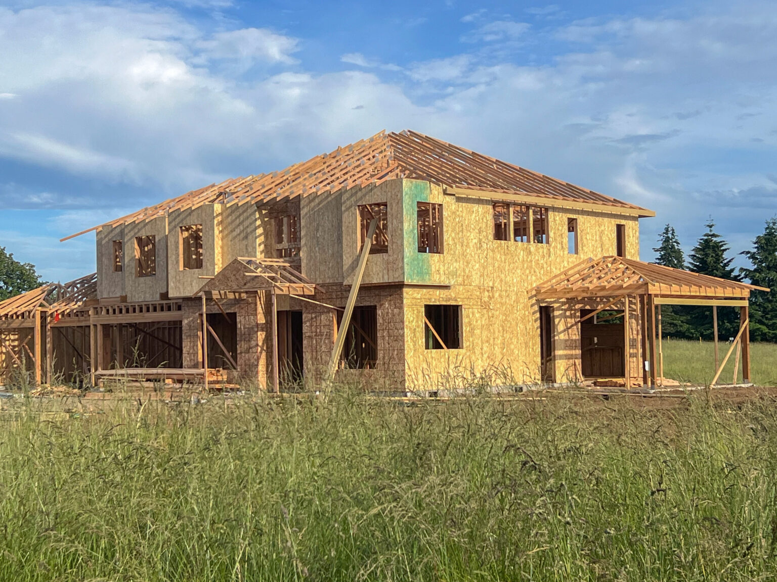 Custom Home Framing and Full Exterior Service